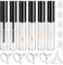 Leere Mascara Tube und Eyeliner Flasche und Lipgloss-Fläschchen 6 Stück 4ml mit 10 Stück Trichtern und Gummieinsätzen Wimpernbürste Tubes Set für Rizinusöl Mascara