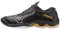 Mizuno Wave Lightning Z7 Volleyballschuh Unisex Schwarz Orange 45 EU