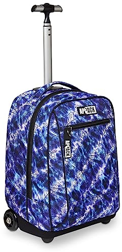 Appack Trolley, 2 in 1, Schulranzen mit Rollen, Rucksack mit Trolleyfunktion für Kinder, ab 1. Klasse, für Schule, Reisen, Mädchen&Jungen; mehrfarbig