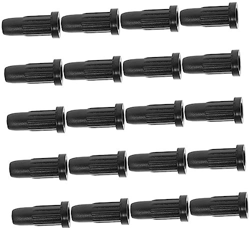 20 Piezas Cubierta De La Silla Tapa del Tope De La Rueda De La Silla Tope De Rueda De Silla Accesorio para Silla Taburetes El Plastico Escritorio De Computadora Ruedas