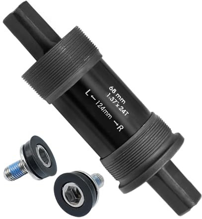 Hoypeyfiy Bbs15 Taper Bottom Bracket Square Cartridge Taper Bottom Bracket Axis 68 x 124 mm