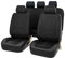 Autositzbezüg Schonbezüge Autositzbezug Stuhl Sear Protector Leder Sitzkissen Für Benz W204 W205 W211 W212 W213 W203 GLC GLK GLA GLE Glk W220 CLA Für Vito Sitzbezüge Autositz (Farbe : 5 SEAT Black)