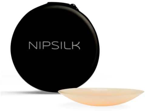 NIPSILK® - Das Nippelpad, wiederverwendbar, hauchdünn, angenehm zu tragen - Verschiedene Hauttöne (Light-Brown)
