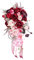 Harilla Hochzeitssträuße für die Braut, Brautstrauß, Seidenblumen-Handsträuße, Brautjungfernsträuße, künstliche Blumen für die Geschenkzeremonie