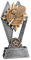 Express Medals 1 Packung mit 17,8 cm hohen Tennis-Trophäen, Auszeichnungen, Jungen, Mädchen, Herren, Damen, Jugend-Team-Trophäen, Auszeichnung, Turnier, Champion, Gewinner, Event, Preis, Geschenk