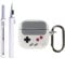 GOZINA Apple AirPods 4 Hülle und Reiniger Kit,Retro Handheld Game Console Design für AirPods 4 Case,Silikon Hülle Airpods 4 für Airpod 4.Generation 2024 (Grey)