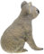 Toyvian Mini Koala Figur Koala Puppe Ornament Koala Ornament Koala Daily Koala Figuren Koala Schlüsselanhänger Miniatur Koala Figur Dekoration Für Koala Weiches Gummi Grau