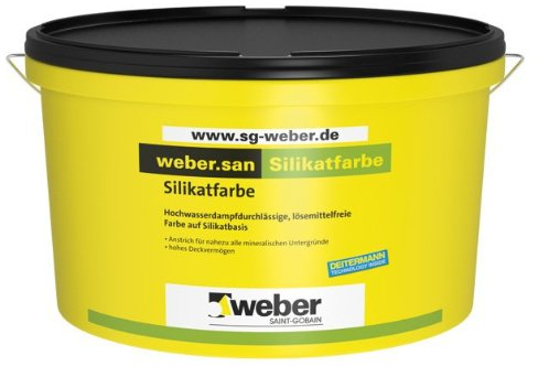 weber.san Silikatfarbe, 15l - Silikatfarbe