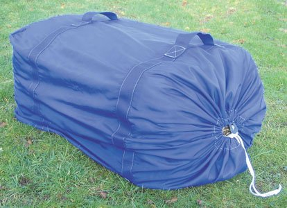 Moorland Rider Hay/Straw-Bale Bag Horse Stable Equipment, Blue (117cm x 60cm) For Transporting Hay Bales or Straw Without The Mess. Holds A Full Bale Perfect For Farmers, Horse Owners & Pet Lovers