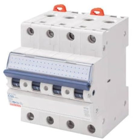 Gewiss Interruttore Magnetotermico, MT 60 4P Curva C 32A 4 Moduli
