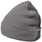 DonDon Mütze Herren Mütze Damen Wintermütze Beanie klassisches Design dunkelgrau