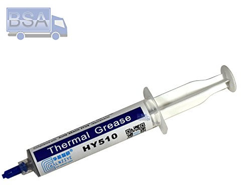 Halnziye 3 x Pâte Thermique pour CPU HY510 30 g Gris 1.93 W/m-k Thermal Grease 3 x