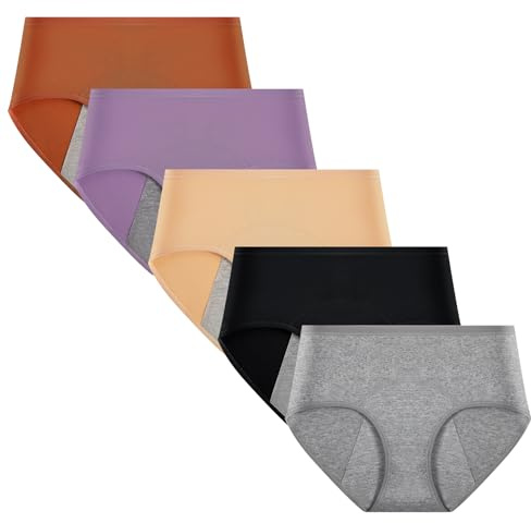 Anntry Culotte Menstruelle pour Filles Adolescentes sous-vêtements Anti-fuites Physiologique en Coton de Protection pour Femmes à la Période Post-Partum