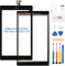 Compatibile con Amazon Kindle Fire HD8 7th 2017 Sostituzione Dello Schermo HD 8 SX034QT Touch Digitizer Sensore Kit Vetro (Nero Touch)