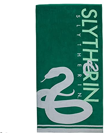 Cinereplicas Harry Potter - Strandtuch Slytherin - Offizielle Lizenz
