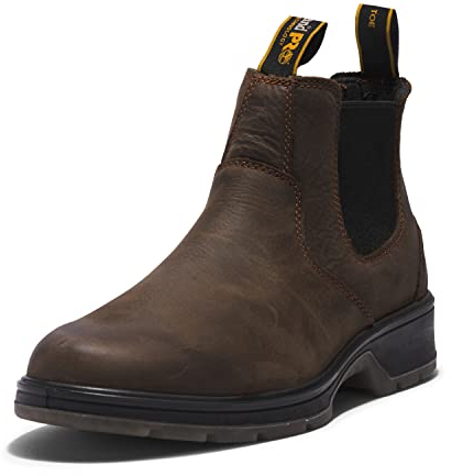 Timberland PRO Men's Nashoba Soft Toe Industrial Casual Work Boot, Stout Brown, 11.5