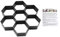 Tomotato Betonform Pflasterform Wiederverwendbare Gehweg Form Pflasterstein Schalungsform Beton Gießform Garten Schablone Gehwegplatten 29,5 x 28 cm