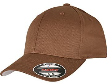 Flexfit Unisex 6277-Flexfit Wooly Combed Flexfit Wooly Combed, coyote/brown, XXL