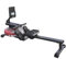 GORILLA SPORTS® Wasserrudergerät - Klappbar, mit Wasserwiderstand, LCD-Display, Ergonomischer Sitz, Wassertank, Platzsparend, Aufstellbar, aus Stahl - Rudermaschine, Wasser Rudergerät, für Zuhause