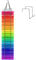 Nanaborn Vinyl Roll Storage Doors Organizer Wall Holder for Heat Transfer Paper (24 Compartments)