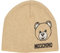 Moschino Damen Teddy Bear Mütze Brown