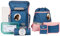 SCHOOL-MOOD - Softbag Schulranzen Set Pferd, 8-teilig - Rebel Air+ - inkl. Zubehör - ergonomischer Schultasche Jungen & Mädchen - Schulrucksack für Kinder in der 1. bis 4. Klasse - Mila (Pferd)