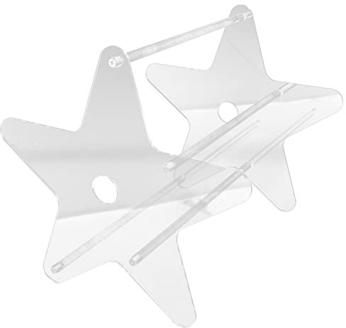 Cabilock Acryl Schallplattenhalter Desktop Schallplattenaufbewahrungsregal Schallplattenständer Für Schreibtisch