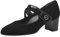 Tamaris COMFORT Damen Pumps mit Riemen Mary Jane aus Leder, Schwarz (Black), 39 EU