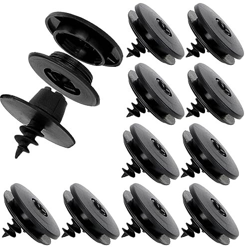 MDYNI Lot de 10 clips universels pour tapis de sol de voiture - Boucle de fixation antidérapante pour véhicules, tapis de sol, panneau, retenue, fixation