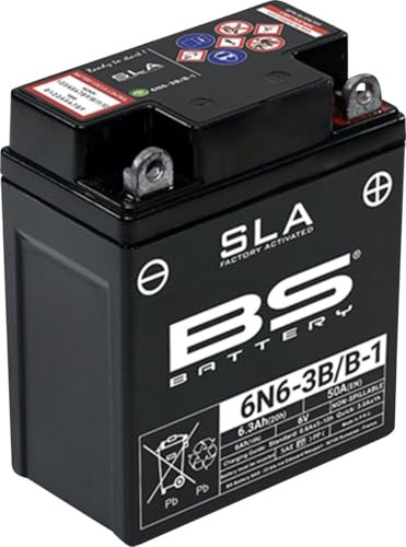 BS Battery Werkseitig aktivierte wartungsfreie SLA-Batterie - 6N6-3B/B-1