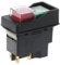 Kyaoayo KJD17 Interrupteur électromagnétique 4 broches 250 V 50/60 Hz 16 (12) A étanche IP55 Convient pour bétonnière, hachoir à viande et trancheuse