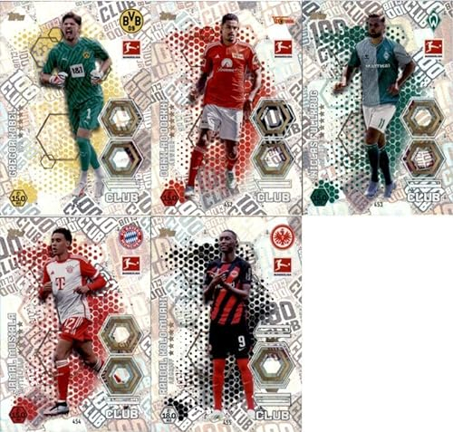 Generisch Topps Match Attax Bundesliga - 2023/24 - Alle 5 Club 100