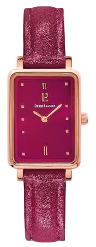Pierre Lannier Femme Analog Quartz Montre avec Bracelet en Leather 050K955