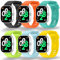 ASDONAL 6 Pezzi Cinturino Compatibili con Redmi Watch 5/4, Cinturini di Ricambio per Xiaomi Mi Band 8 Pro Bracciale, Xiaomi Smart Band 8 Pro Braccialetto in TPU (6 Colori)