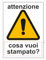 Pubblimania CARTELLO PERICOLO con PERSONALIZZAZIONE in Alluminio composito resiste all'esterno (Pericolo Personalizzato)