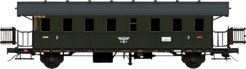 Das Werk DW35033 Personenwagen Cid-27 Donnerbüchse Maßstab 1:35 Modellbau Plastikbausatz Deutsche Reichsbahn & Deutsche Bundesbahn