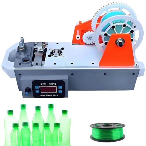 Desktop-Filament-Extruder Für 3D-Druck, 3D-Drucker-Filament-Maker-Maschine, Bis Zu 300 ℃/572 ℉ Einstellbare Temperatur Und Geschwindigkeit, Digitaler Bildschirm, Für Heimwerkerprojekte Zu Hause A