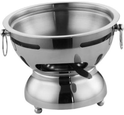 Zambuph Stainless Steel Small Hotpot Traditional Cookware For Delicious Soups Camping Traditional Chinese Hot Pot Is Equipped Handle Chinese Hot Pot Camping Outdoor