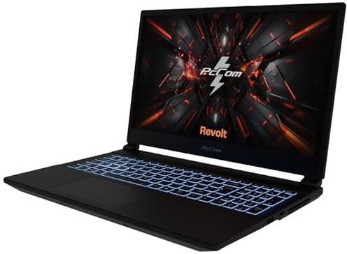 PcCom Revolt 5070 Laptop Gaming 16 QHD 165Hz, Intel Core i7-14650HX, 32GB RAM DDR5, 1TB SSD, RTX 5070, Windows 11 Home, Laptop Gaming ad alte prestazioni