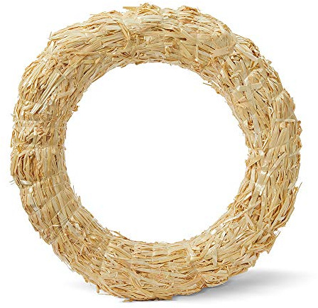 FloraCraft Couronnes de Paille, Couronne de Paille de 30,5 cm
