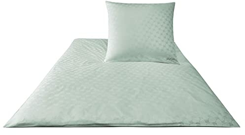 Joop! Bettwäsche Cornflower Silber 4020-19 1 Bettbezug 155 x 220 cm + 1 Kissenbezug 80 x 80 cm