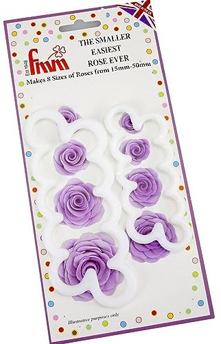 Fmm Sugarcraft Ltd Fondant Icing Cutter Set 2/Pkg-Easiest Rose Ever