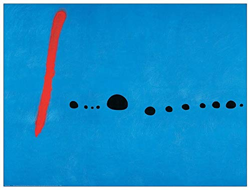 Artopweb TW18408 Mirò - Blue 2 Dekorative Paneele, Multifarbiert,120x90 Cm