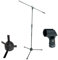 Proel RSM180 - Asta professionale a giraffa per Microfono con supporto microfonico Proel APM10, Nero - Bundle