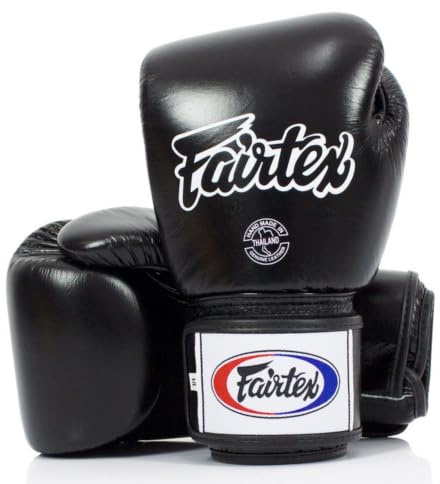 Guantoni da Boxe Fairtex BGV1BR Muay Thai Traspiranti per Uomini, Donne, Bambini | Guanti MMA, Kickboxing, Palestra, Allenamento | Qualità Premium, Leggeri e Ammortizzanti Guantoni da Boxe