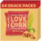 LOVE CORN: Habanero Chilli | Roasted Crunchy Corn - Gluten-Free - Plant based & Vegan - Healthy Snack - Low Calorie - (Box of 24 bags, 20g each)