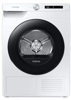 Samsung DV80T5220AWS2 Sèche-linge frontal Blanc Acier inoxydable (pour tambour), Acier (pour corps) 7 kg