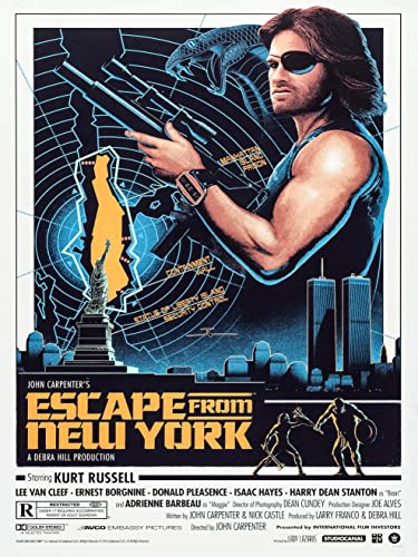 Escape From New York Poster 30 x 40 cm