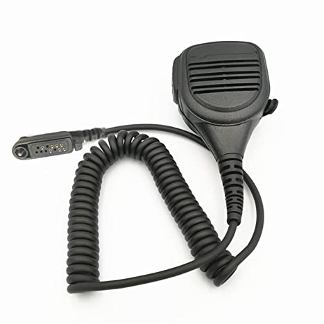 DCALU Spalla Altoparlante Mic Polizia di Sicurezza Bodyguard Microfono Tenuto In Mano Fit for HYT Fit for Hytera PD-605 PD-665 PD-680 PD-685 X1P X1E Walkie Talkie Mic