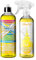ShinyChiefs CERAMIC SHAMPOO AUTO + AQUA SHIELD WASCHVERSIEGELUNG Set - Auto Shampoo-Konzentrat - Intensive Reinigung mit Keramik Versiegelung und hydrophobem Schutz - Hochglanzeffekt - 2 x 500ml